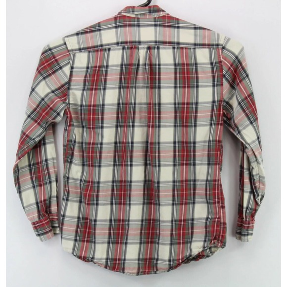 Gap Mens Button Down LS Collared Classic Fit Shirt Medium Multicolor Plaid (2515 - Picture 2 of 6